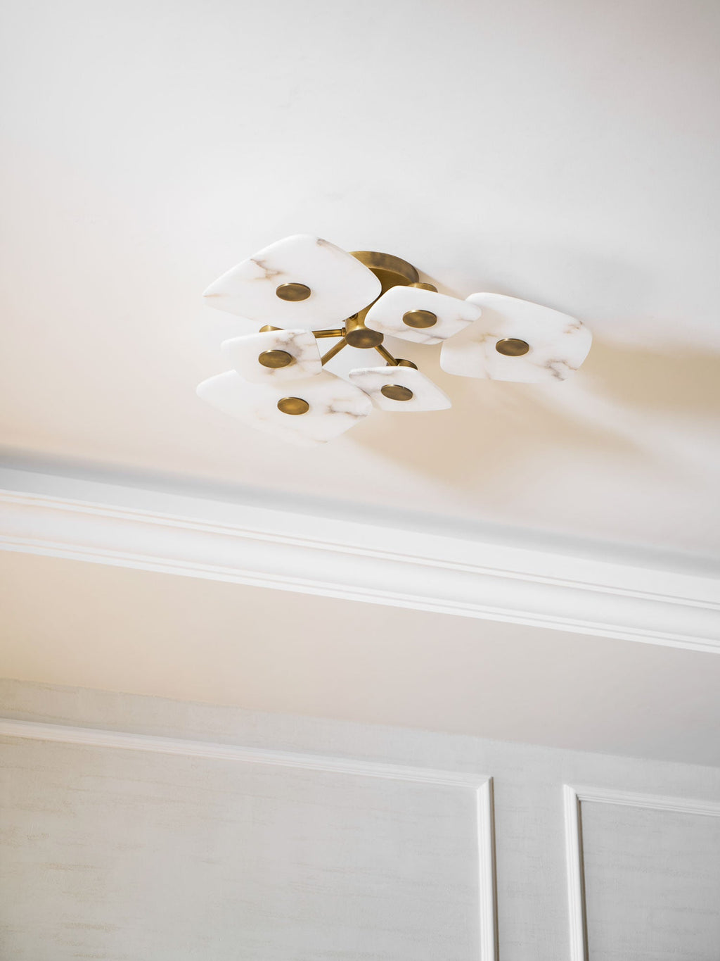Holmdel Alabaster Ceiling Lamp