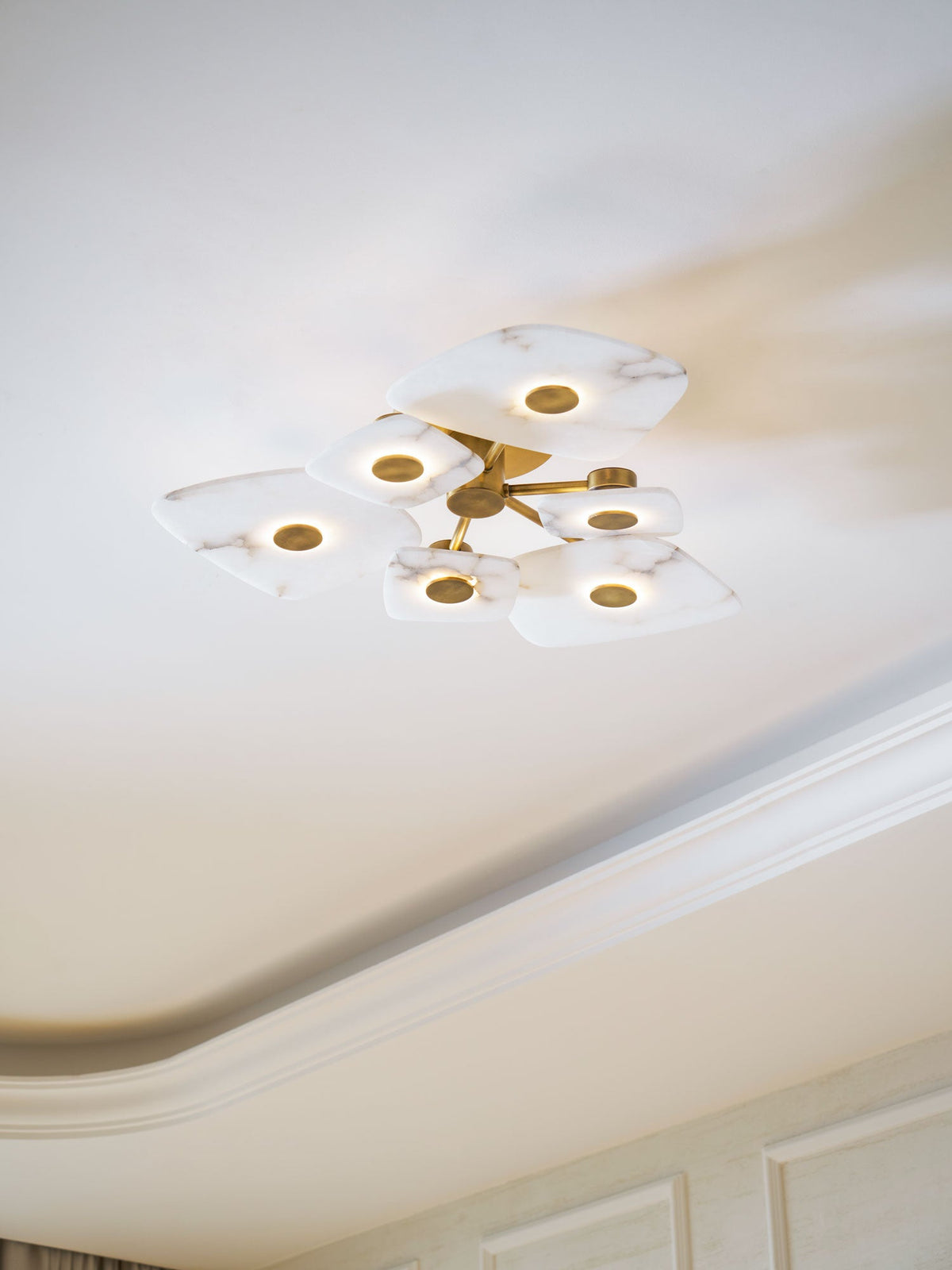Holmdel Alabaster Ceiling Lamp