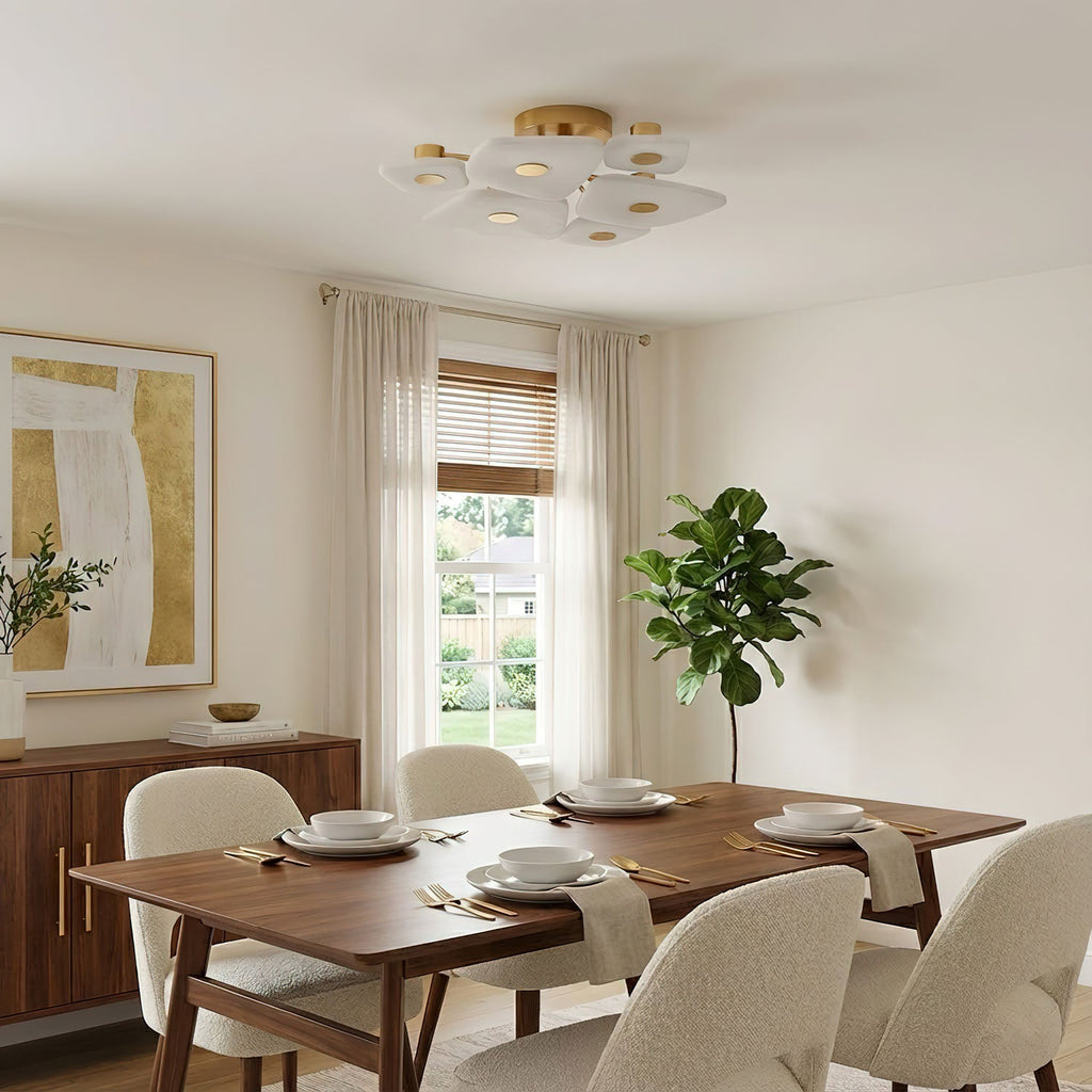 Holmdel Alabaster Ceiling Lamp