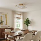 Holmdel Alabaster Ceiling Lamp