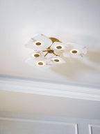 Holmdel Alabaster Ceiling Lamp
