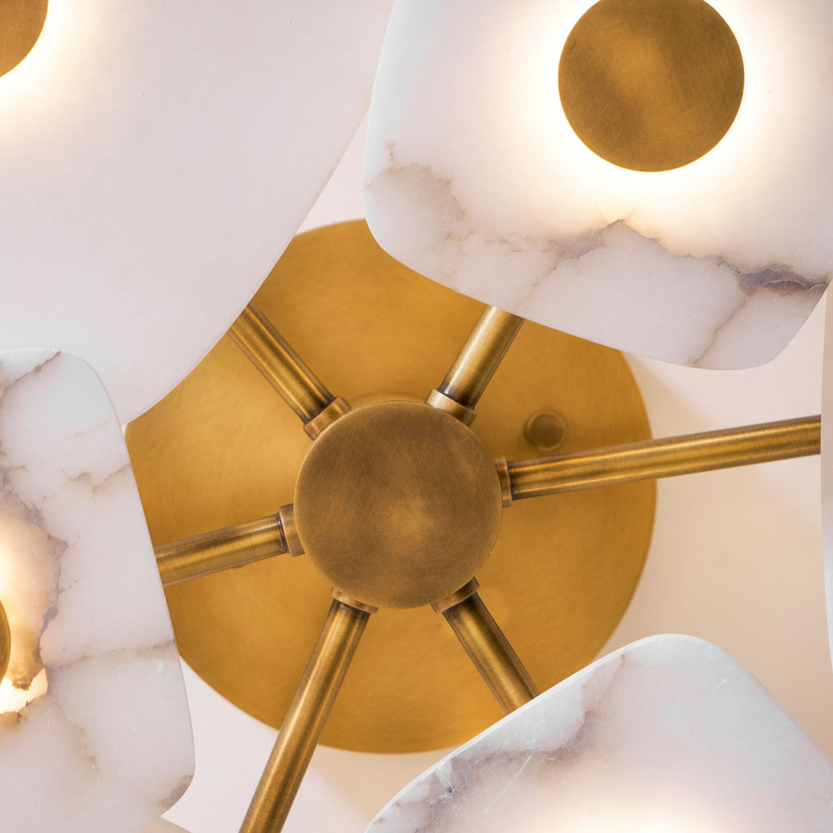 Holmdel Alabaster Ceiling Lamp