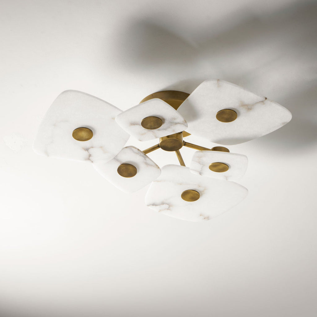 Holmdel Alabaster Ceiling Lamp