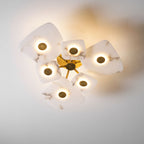 Holmdel Alabaster Ceiling Lamp