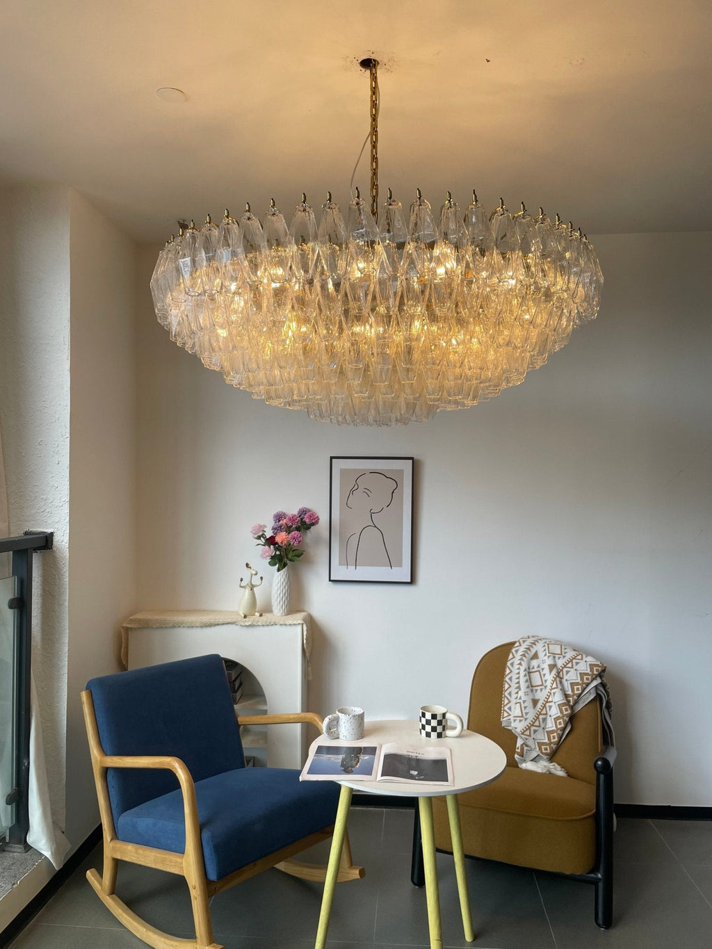 Clear Sorrento Chandelier