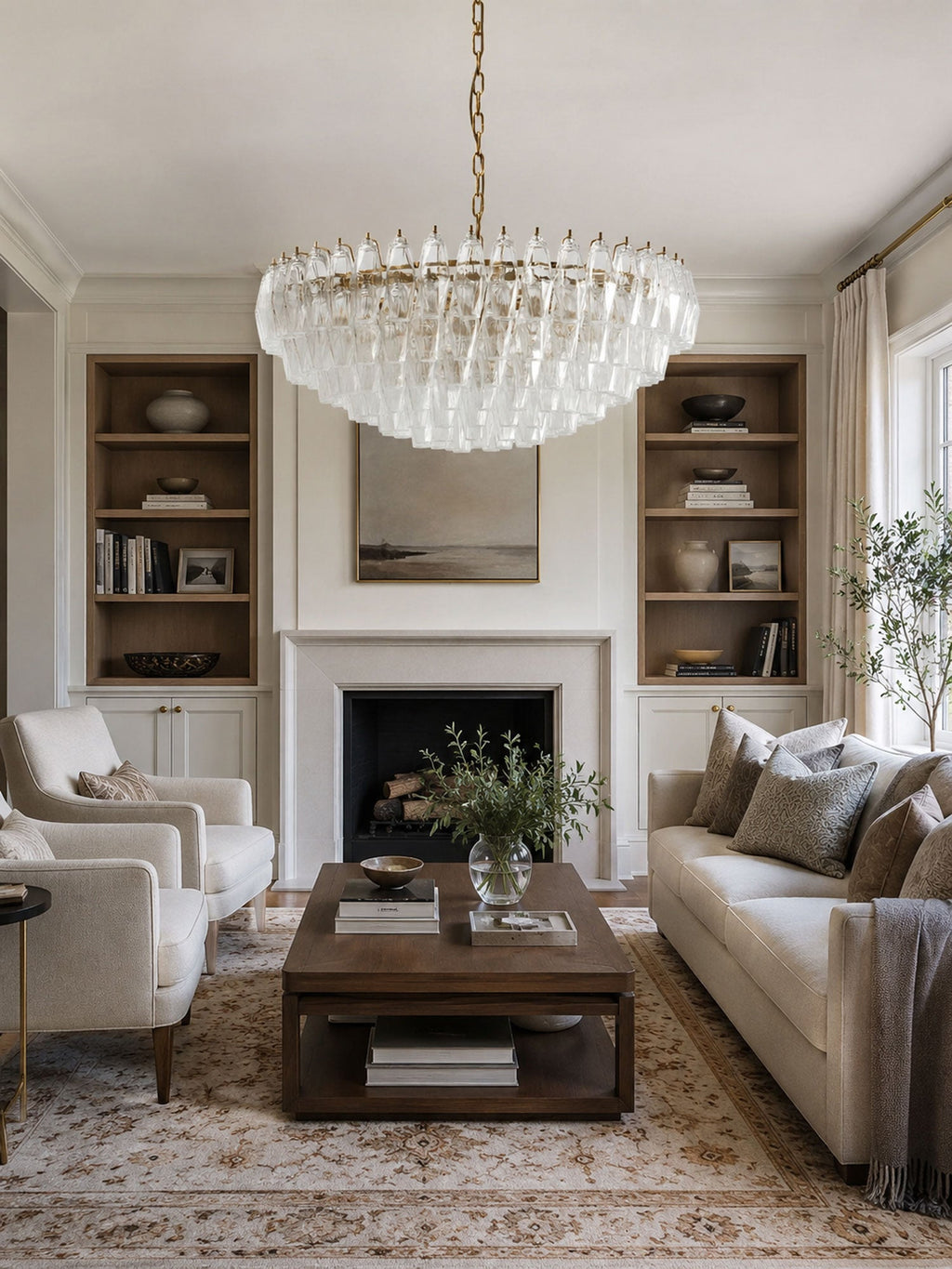 Clear Sorrento Chandelier
