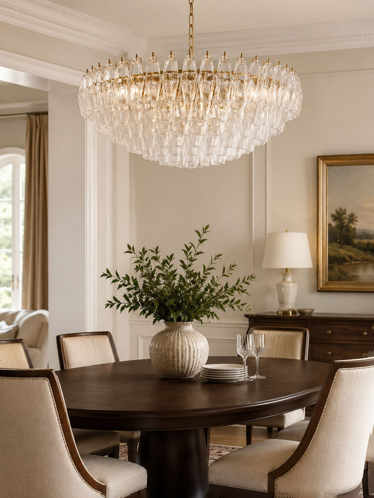 Clear Sorrento Chandelier