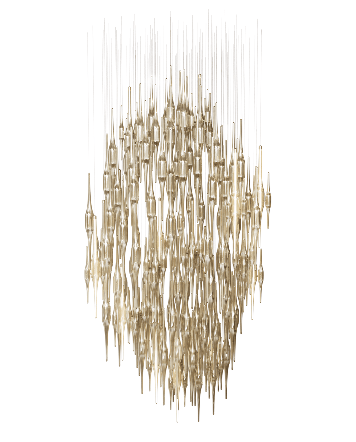 Vitara Glass Drop Chandelier