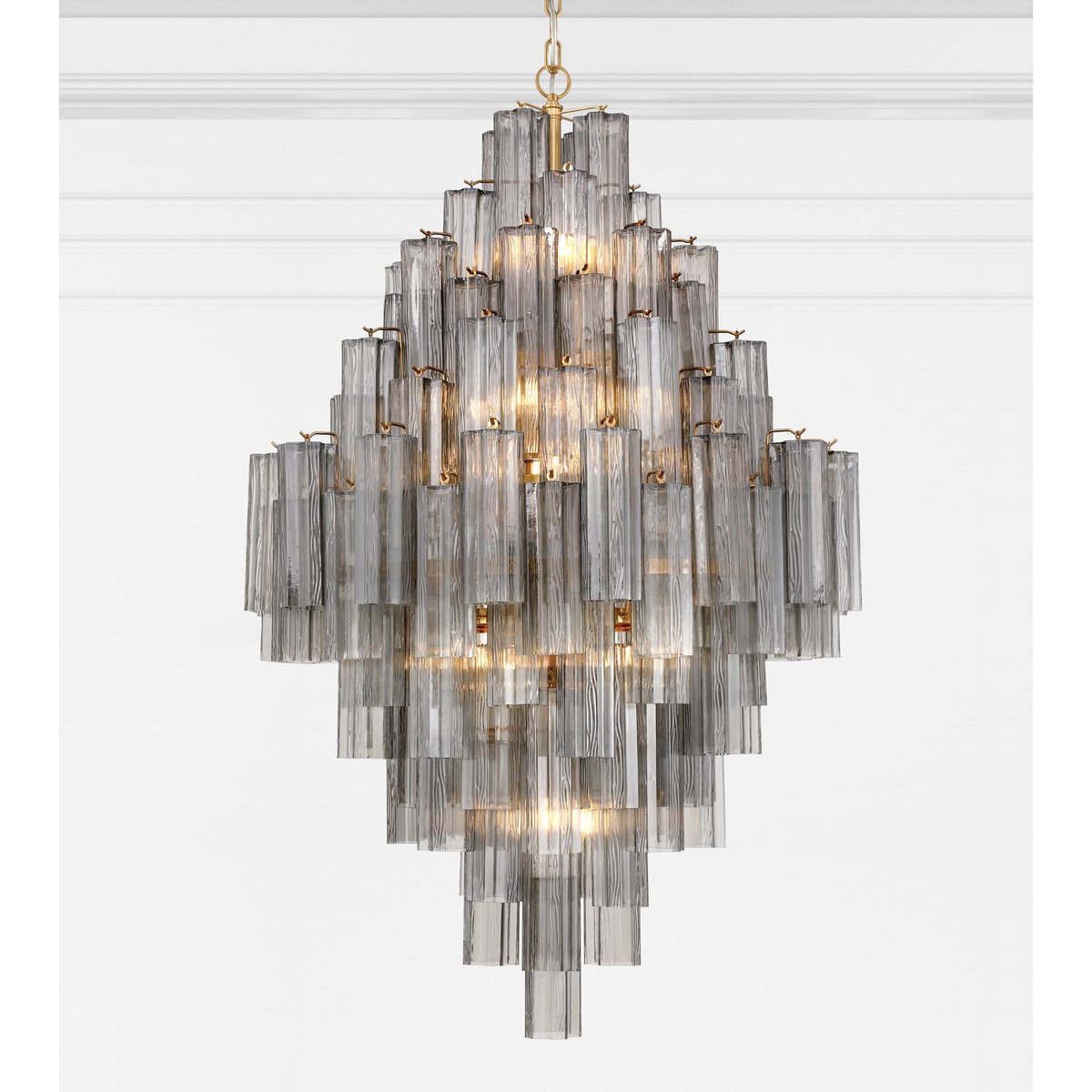 Eloria Glass Diamond Chandelier