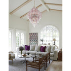 Eloria Glass Diamond Chandelier