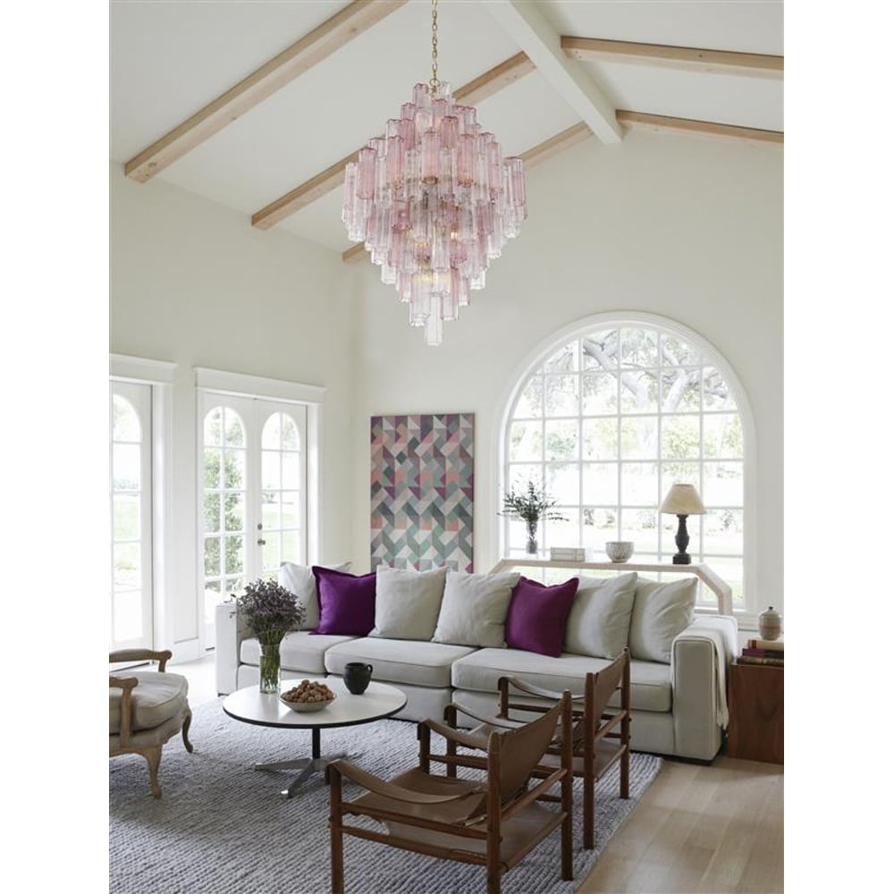 Eloria Glass Diamond Chandelier