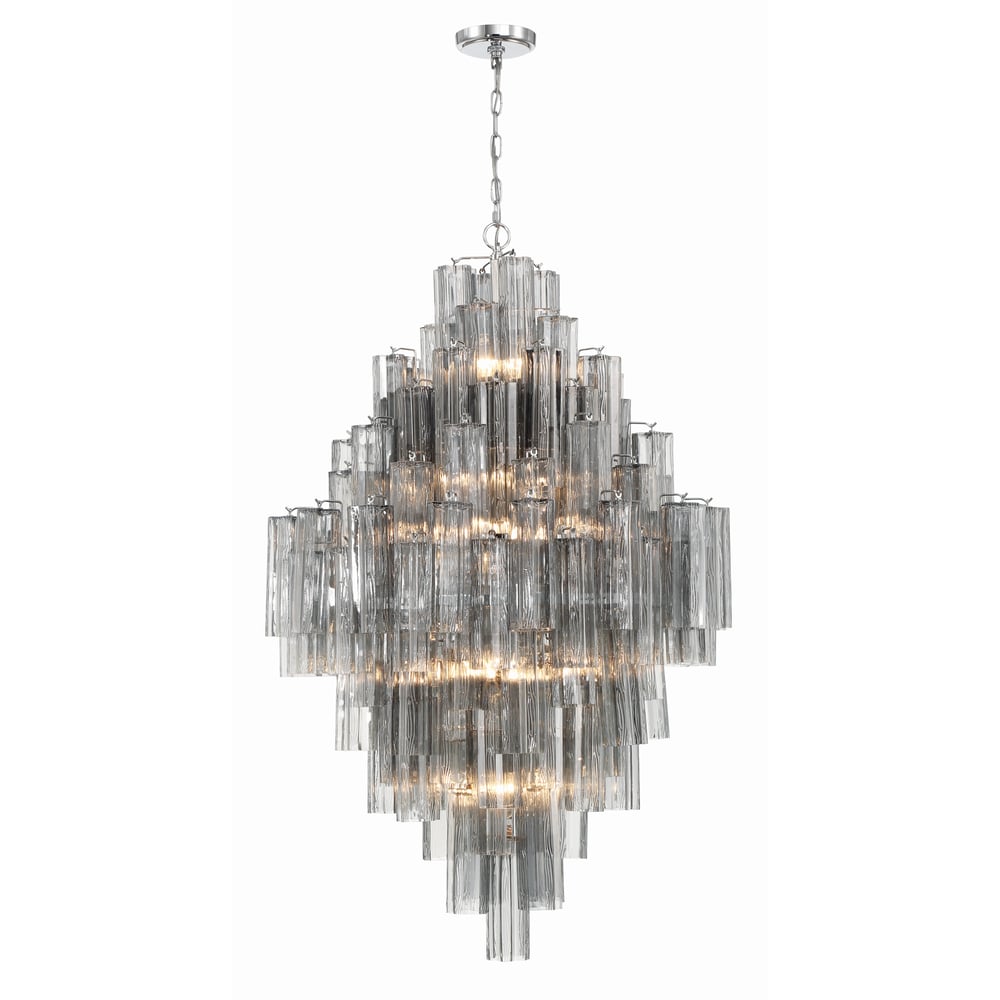 Eloria Glass Diamond Chandelier