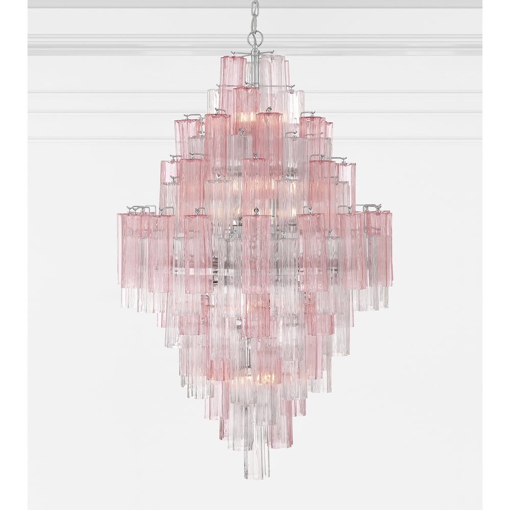 Eloria Glass Diamond Chandelier