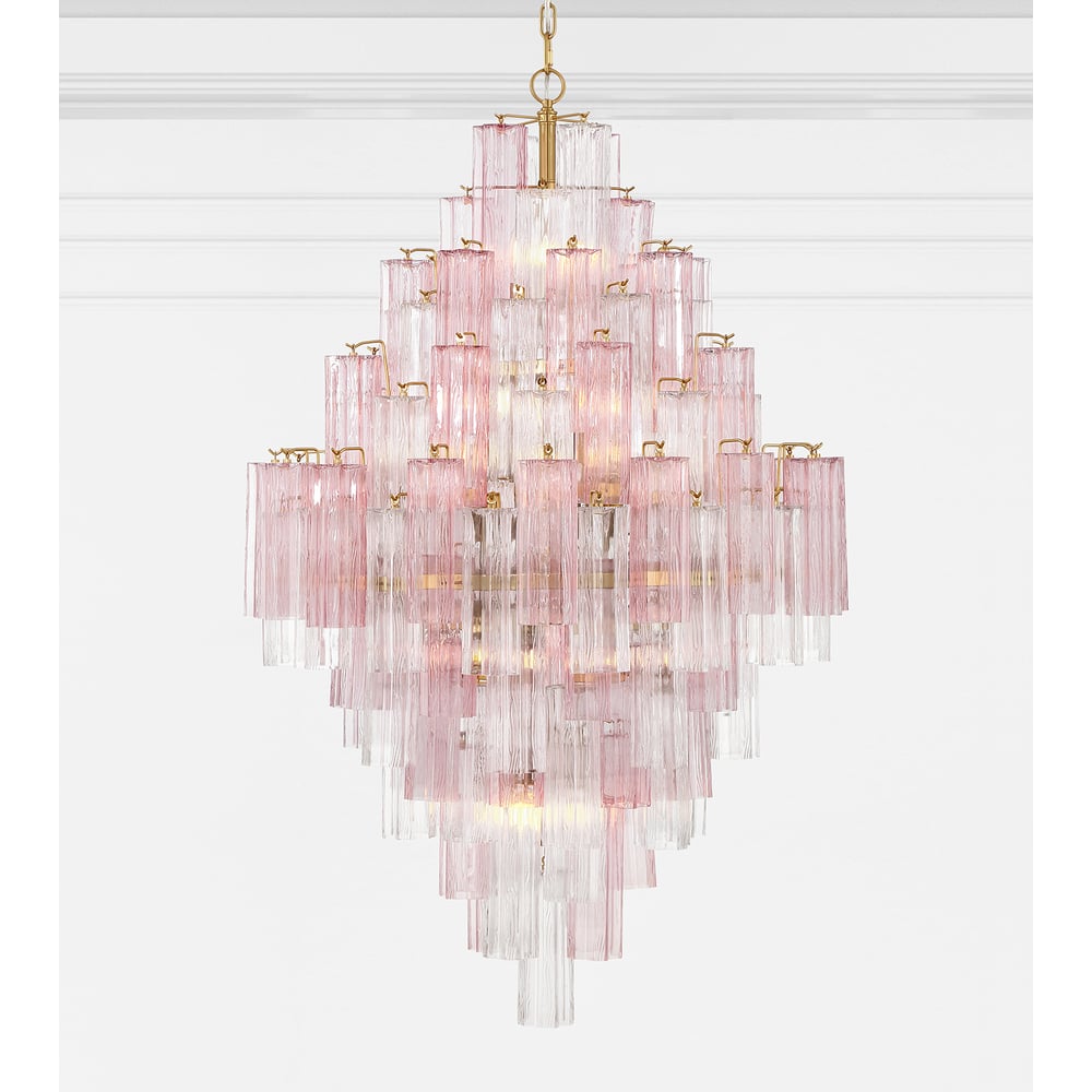 Eloria Glass Diamond Chandelier