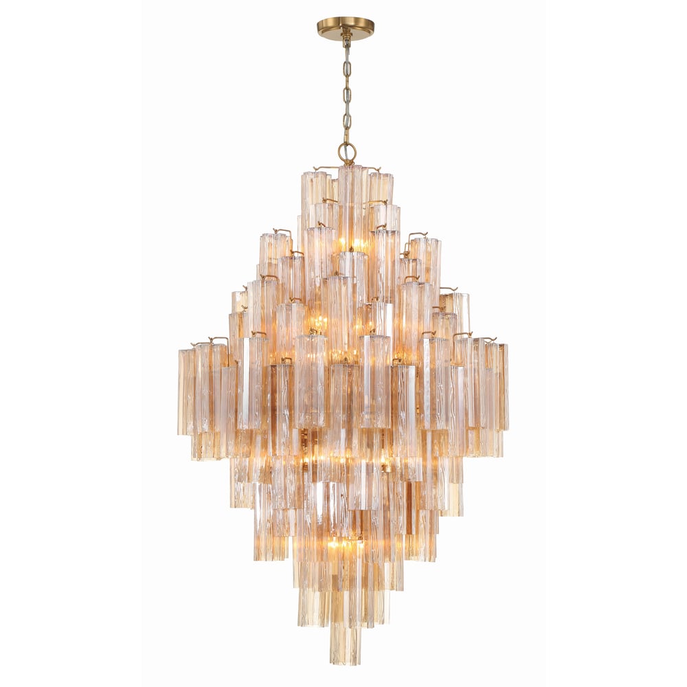 Eloria Glass Diamond Chandelier