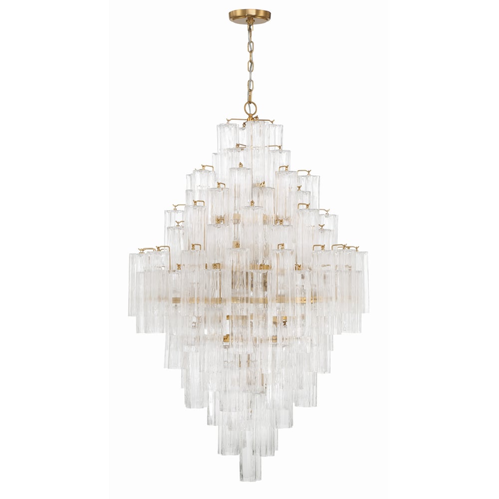 Eloria Glass Diamond Chandelier