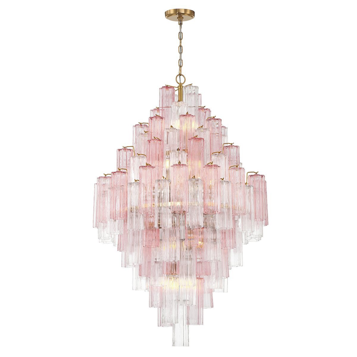 Eloria Glass Diamond Chandelier