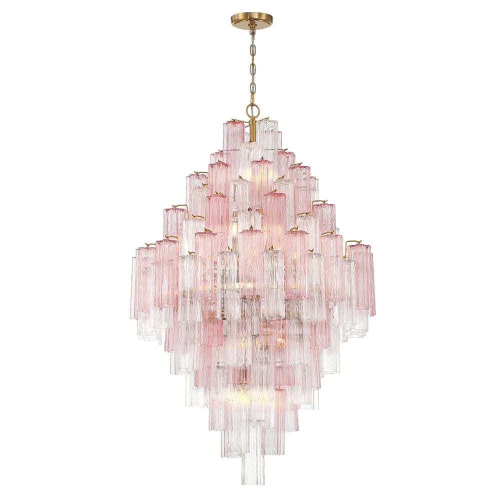 Eloria Glass Diamond Chandelier