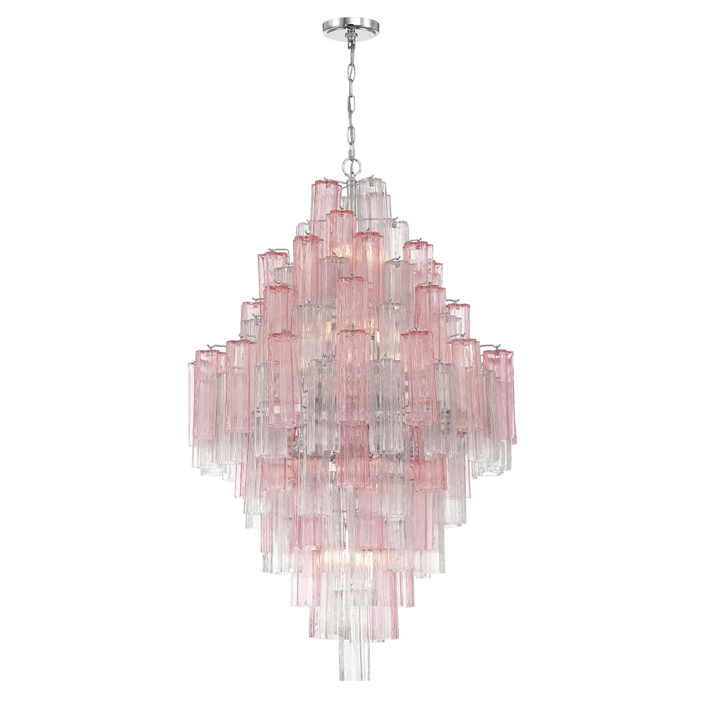 Eloria Glass Diamond Chandelier