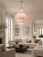 Eloria Glass Diamond Chandelier
