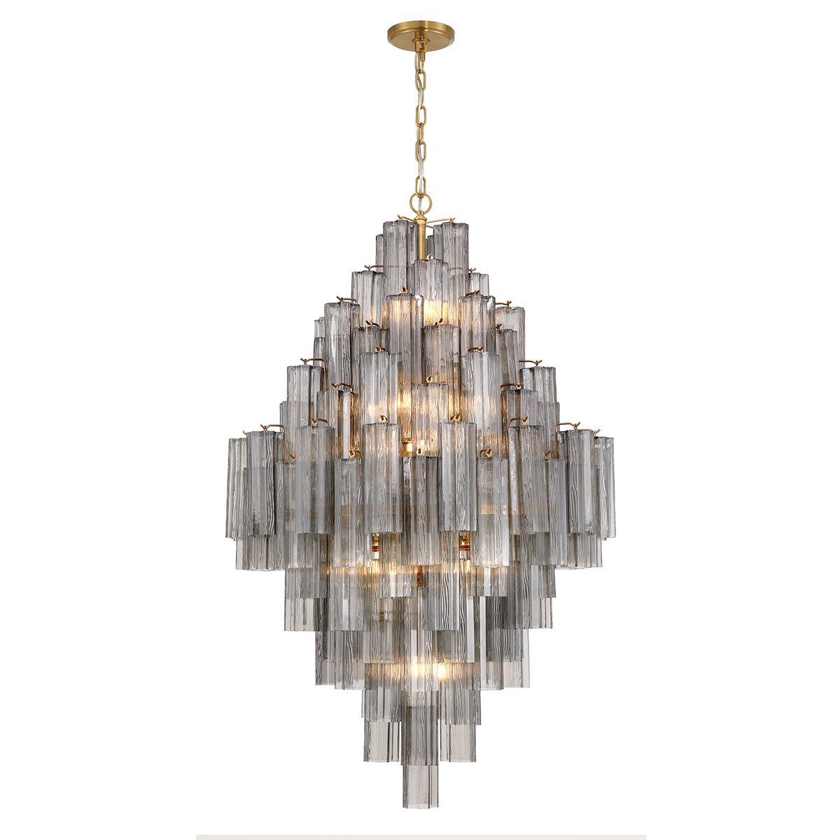 Eloria Glass Diamond Chandelier