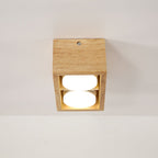 Cobra Wood Ceiling Light