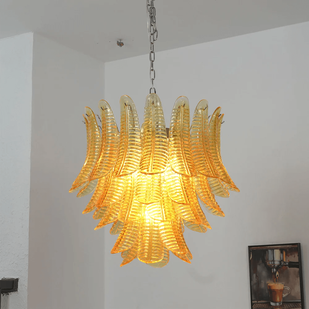 Aurelium Cascade Glass Chandelier