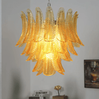 Aurelium Cascade Glass Chandelier