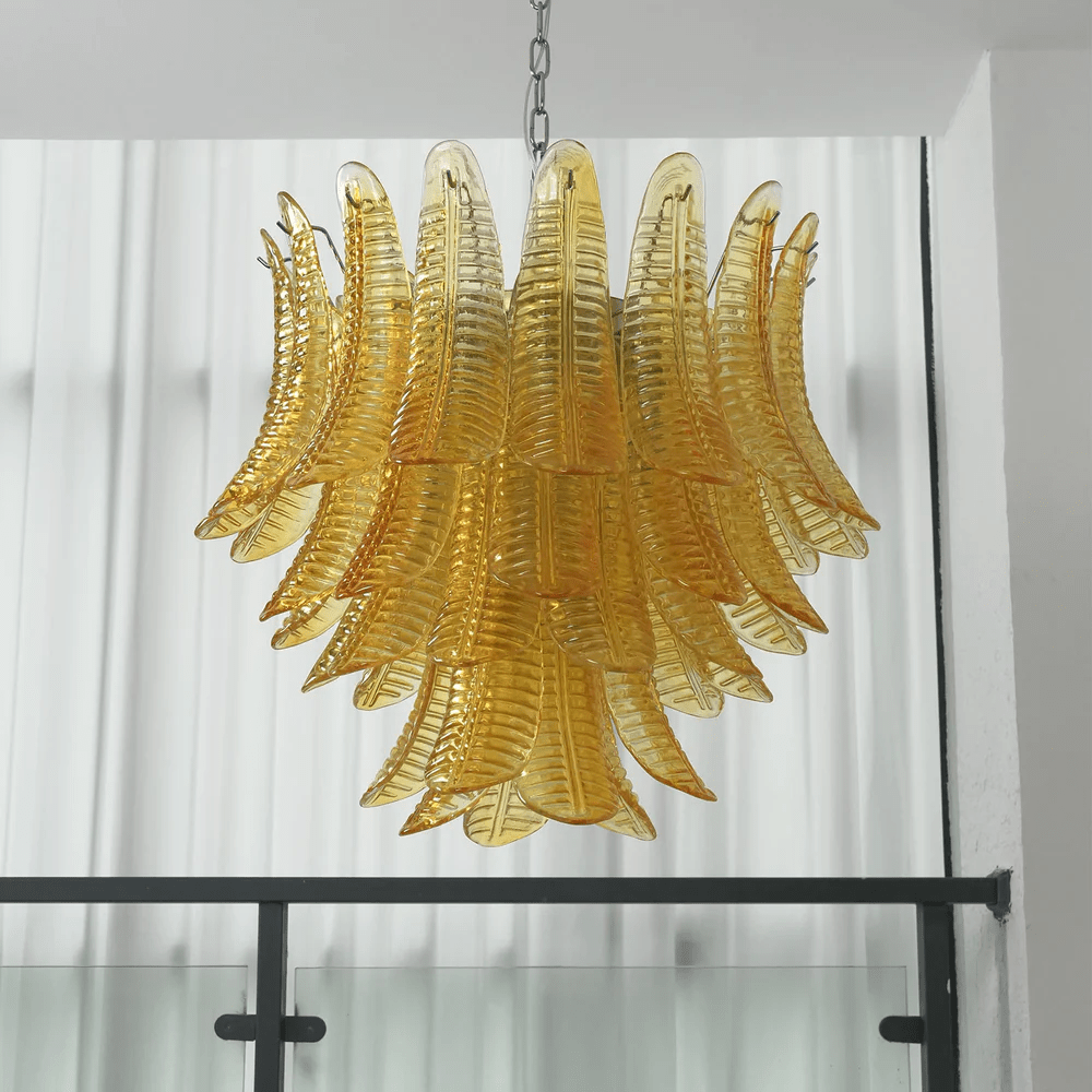 Aurelium Cascade Glass Chandelier