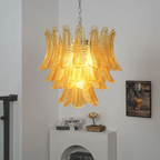 Aurelium Cascade Glass Chandelier