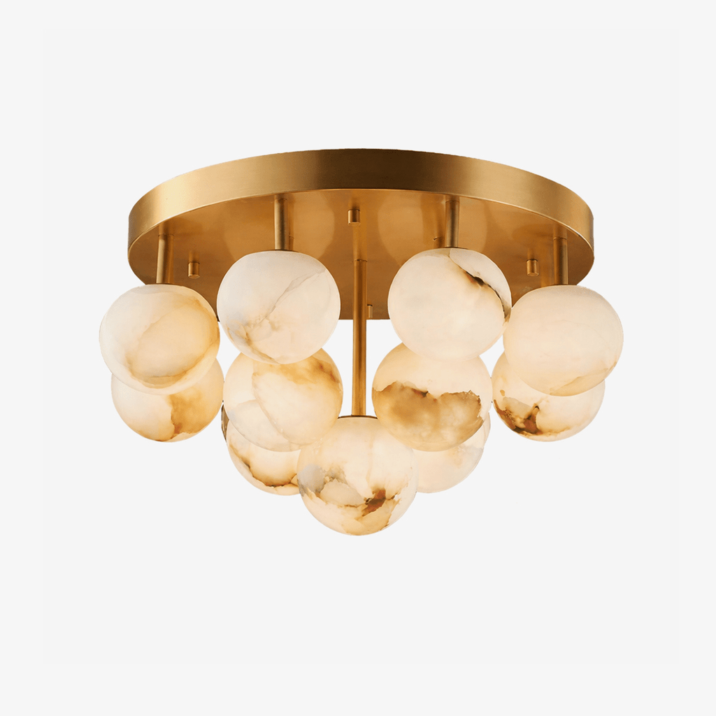 Aurelia Alabaster Globe Ceiling Light