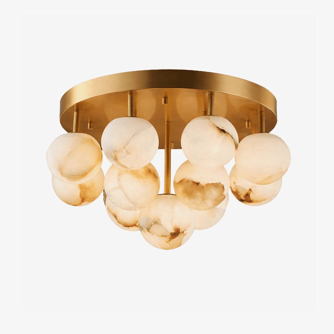 Aurelia Alabaster Globe Ceiling Light
