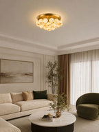 Aurelia Alabaster Globe Ceiling Light