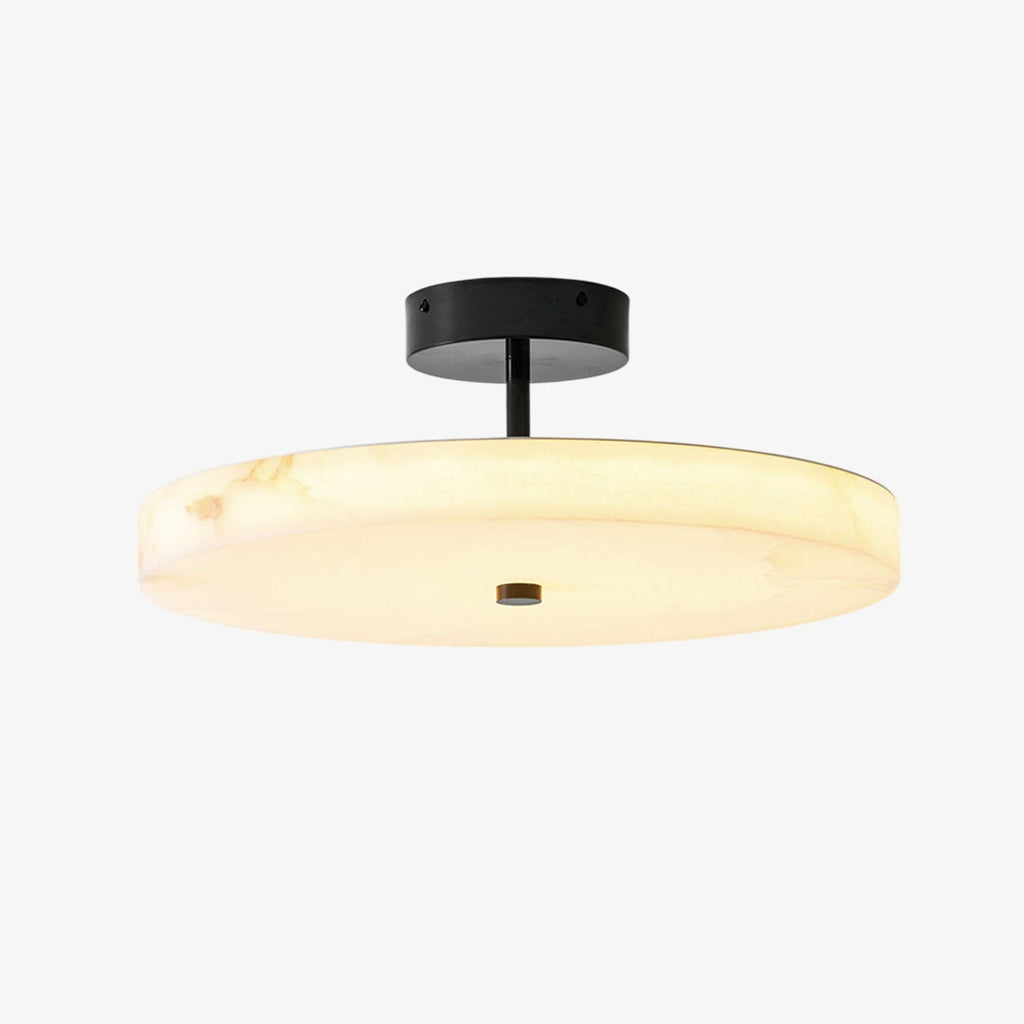 Luma Linen Drum Ceiling Light