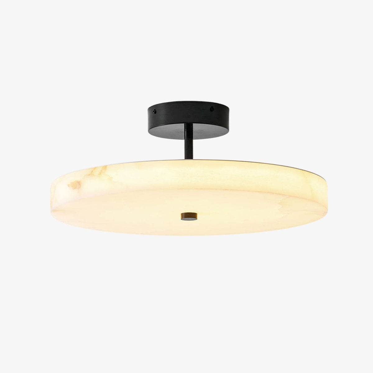 Luma Linen Drum Ceiling Light