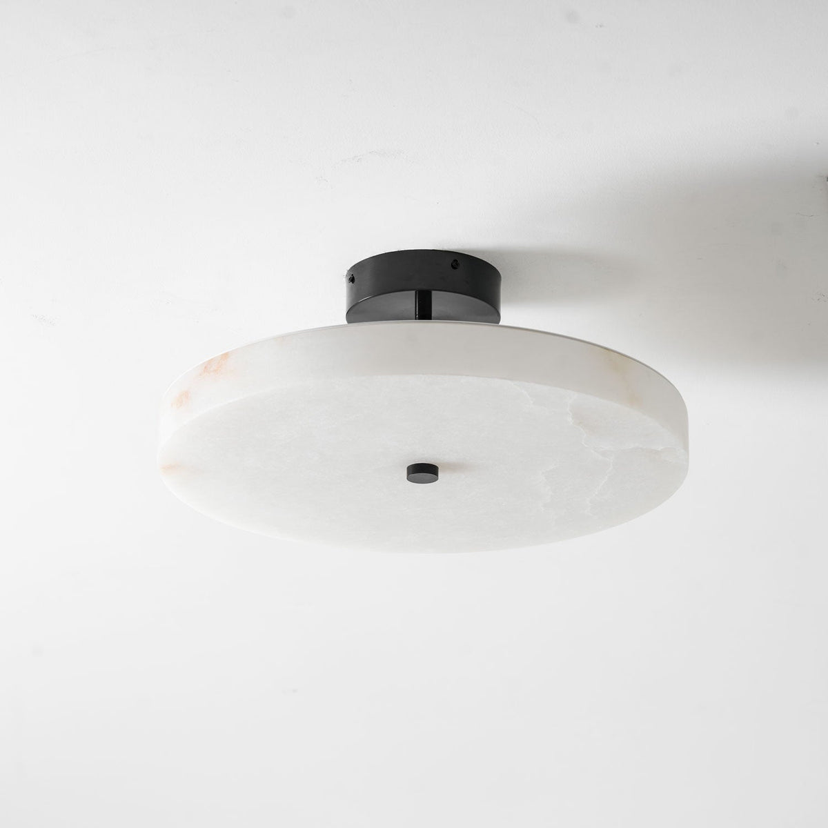 Luma Linen Drum Ceiling Light