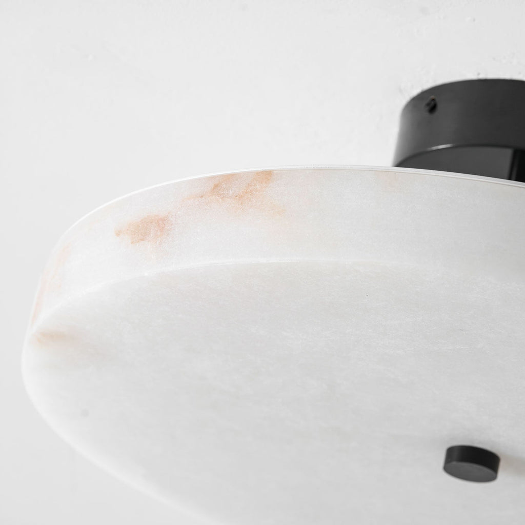 Luma Linen Drum Ceiling Light