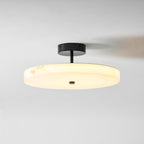 Luma Linen Drum Ceiling Light