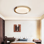 Travertine Eclipse Ceiling Lamp