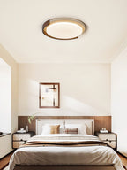 Travertine Eclipse Ceiling Lamp