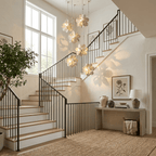 Petal Cascade Multi-Light Chandelier
