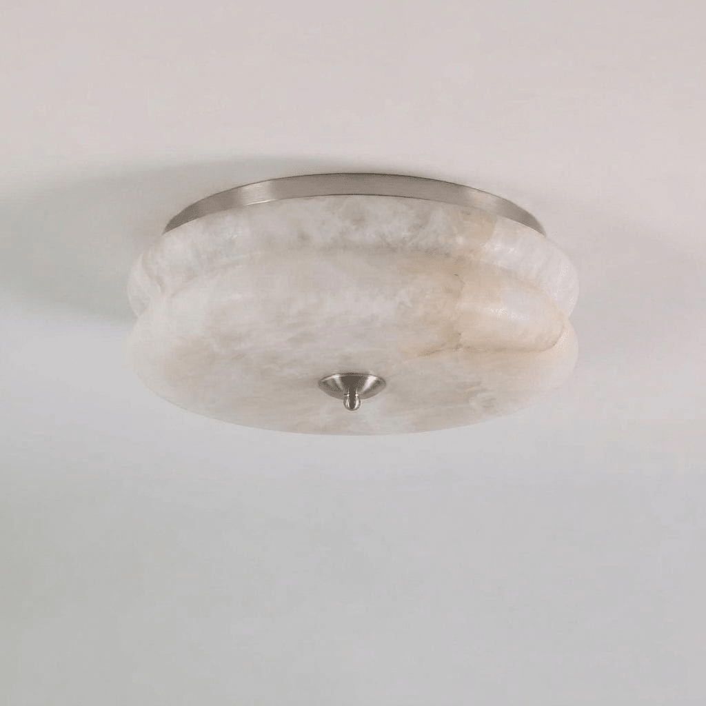 Orsay Alabaster Flush Mount