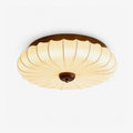 Stretch Fabric Petal Flush Mount