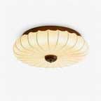 Stretch Fabric Petal Flush Mount