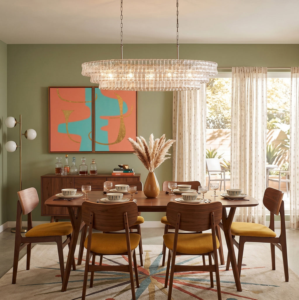Albano Glass Chandelier