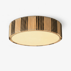 Selora Raffia Flush Mount Ceiling Light