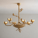 Floral Long Branch Chandelier
