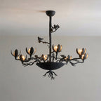 Floral Long Branch Chandelier