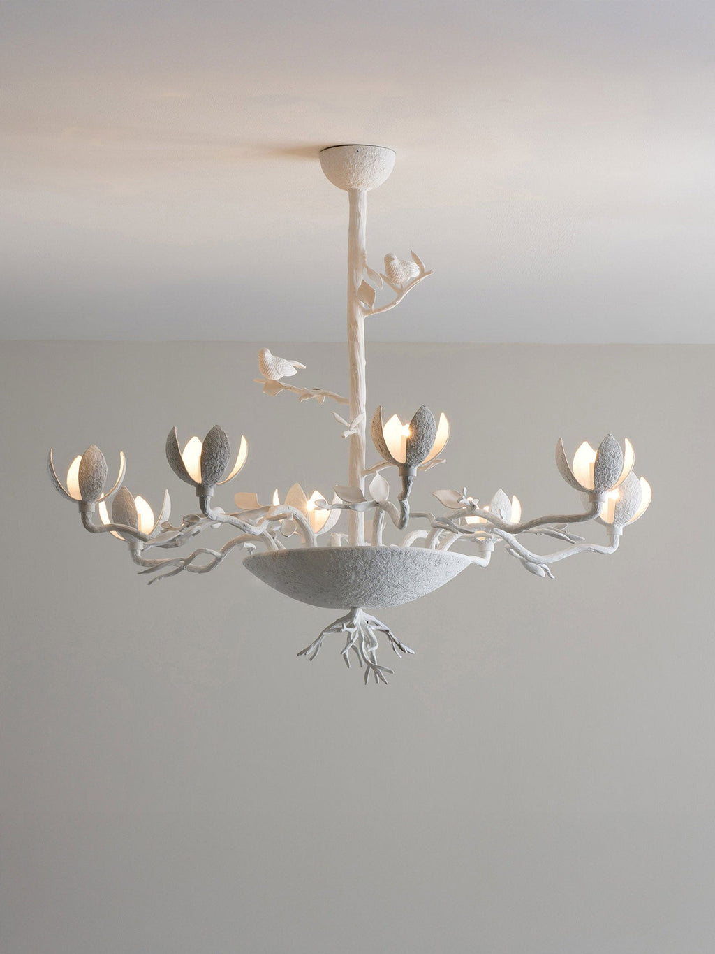 Floral Long Branch Chandelier