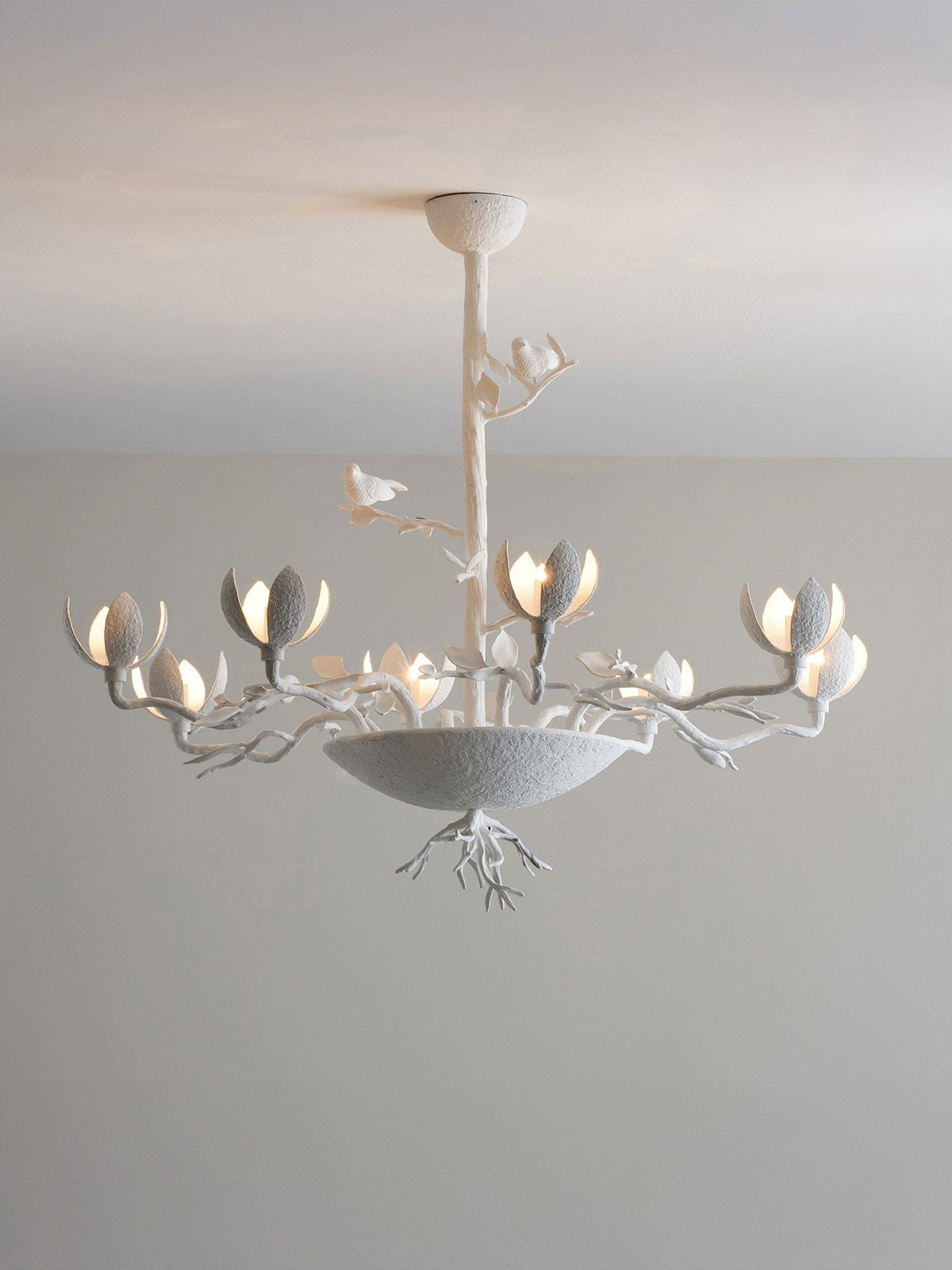 Floral Long Branch Chandelier